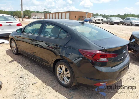 2019 Hyundai Elantra Sel from USA, damaged, VIN 5NPD84LF6KH477572